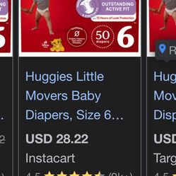 Huggies Diapers 