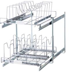 Pull Out Bakeware Organizer for Cabinet