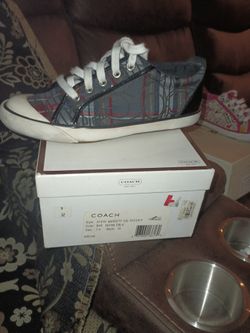 Lightly Used Coach Women Tennis Shoes