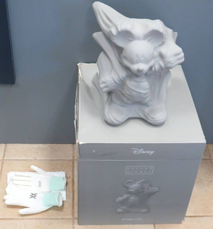Daniel Arsham x APPortfolio Disney Hollow Mickey Grey Statue