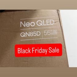 SAMSUNG 55-Inch Class Neo QLED 4K QN85D Series Neo Quantum HDR, Dolby Atmos, Object Tracking Sound, Motion Xcelerator Turbo+, Gaming Hub, Alexa Built-
