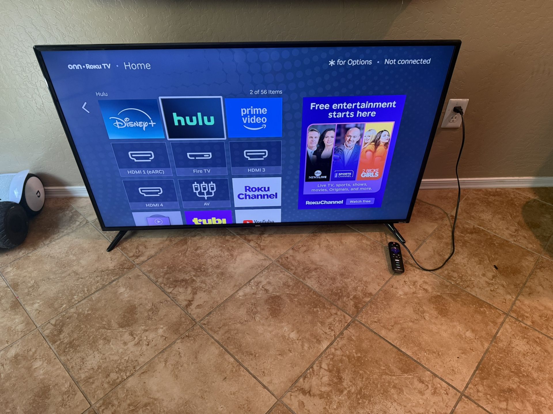 50 Inch Onn Smart Tv