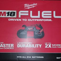 Milwaukee M18 Fuel Brushless Deepcut Bandsaw 