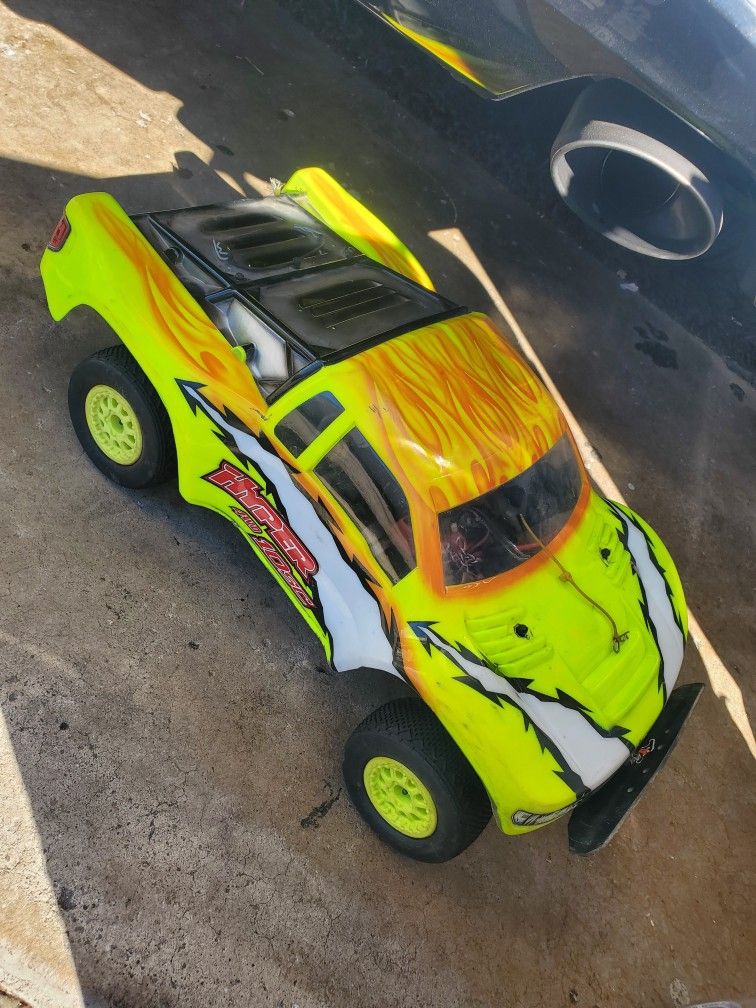 RC Car Ofna Hyper 10sc With Novak HV Pro Brushless Setup