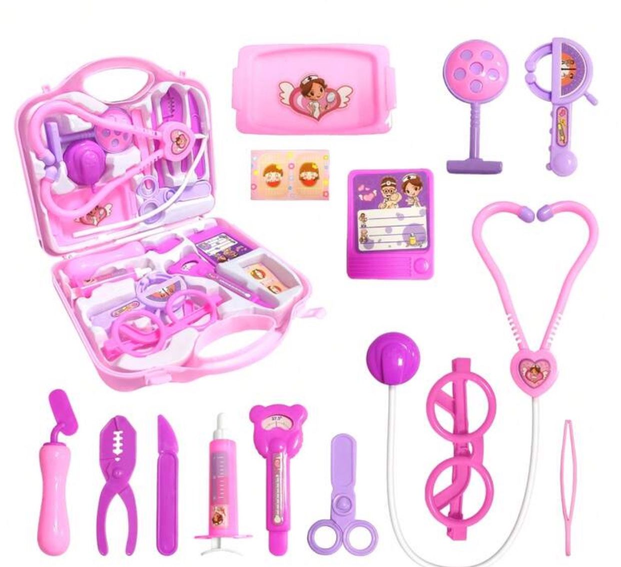 15 pack doctor set kit for kids pretend play
