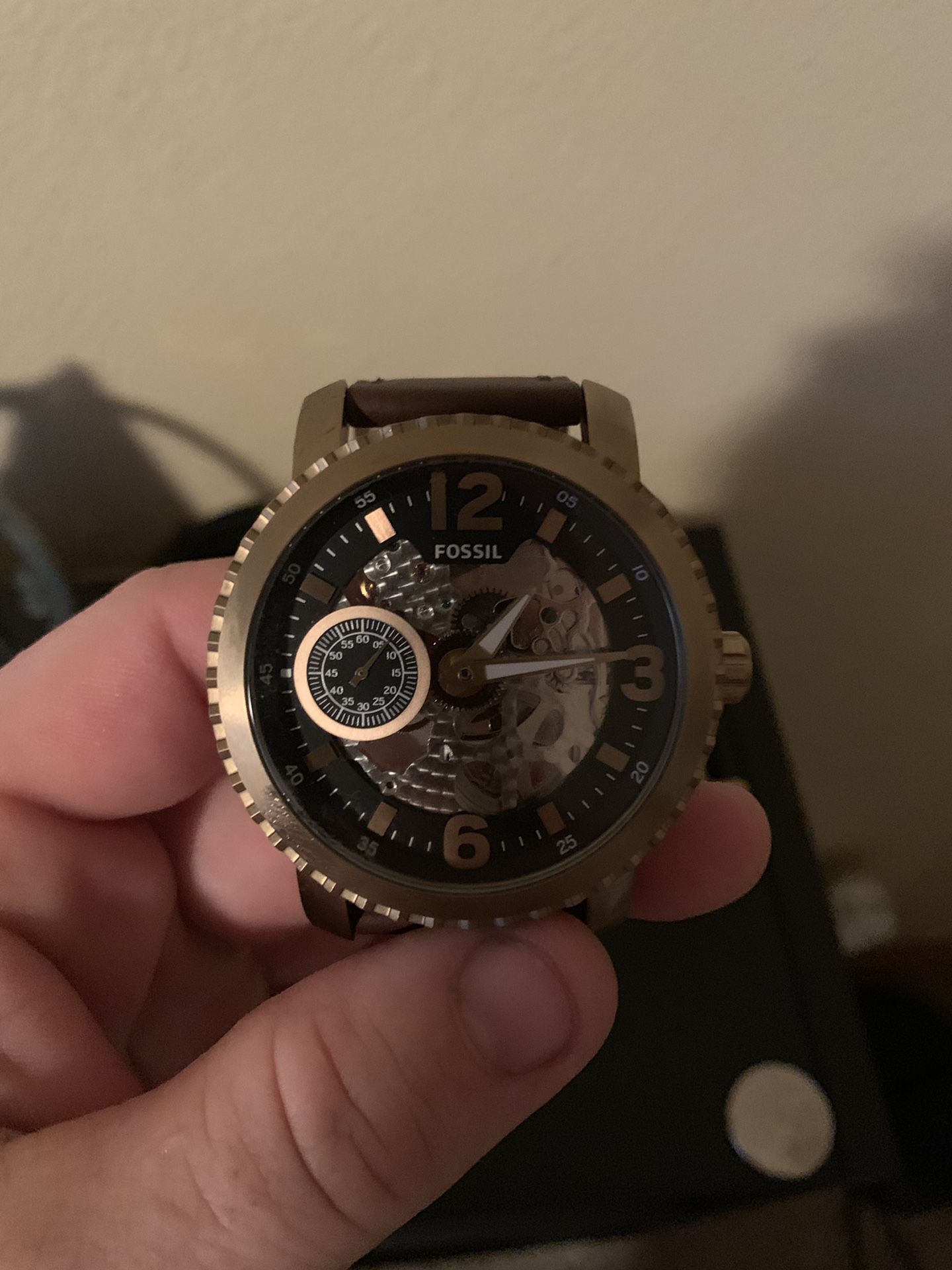 fossil watch. used 3 times. automatic 90 dollars cash