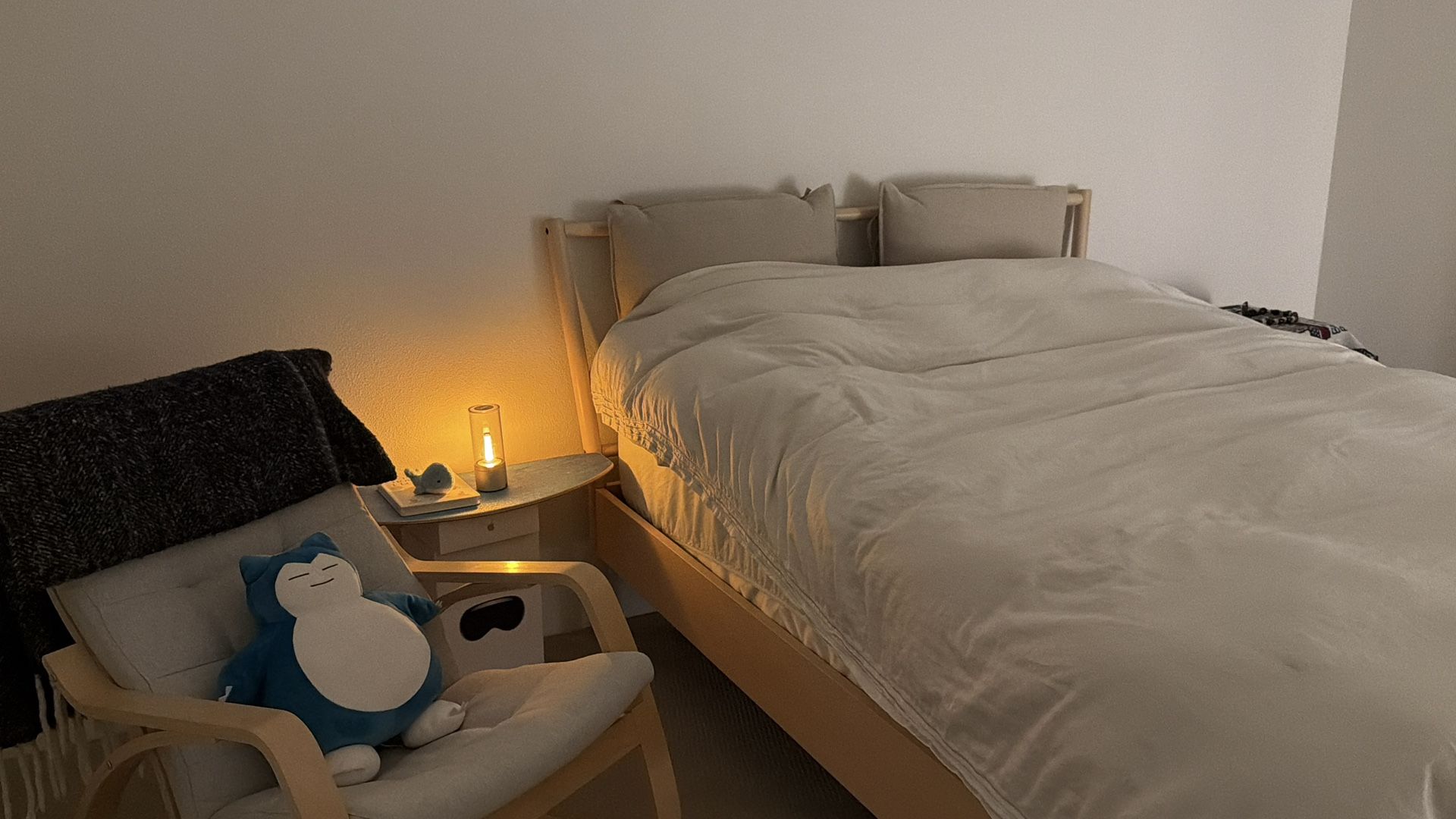 IKEA BJÖRKSNÄS Queen Bed Frame – Like New