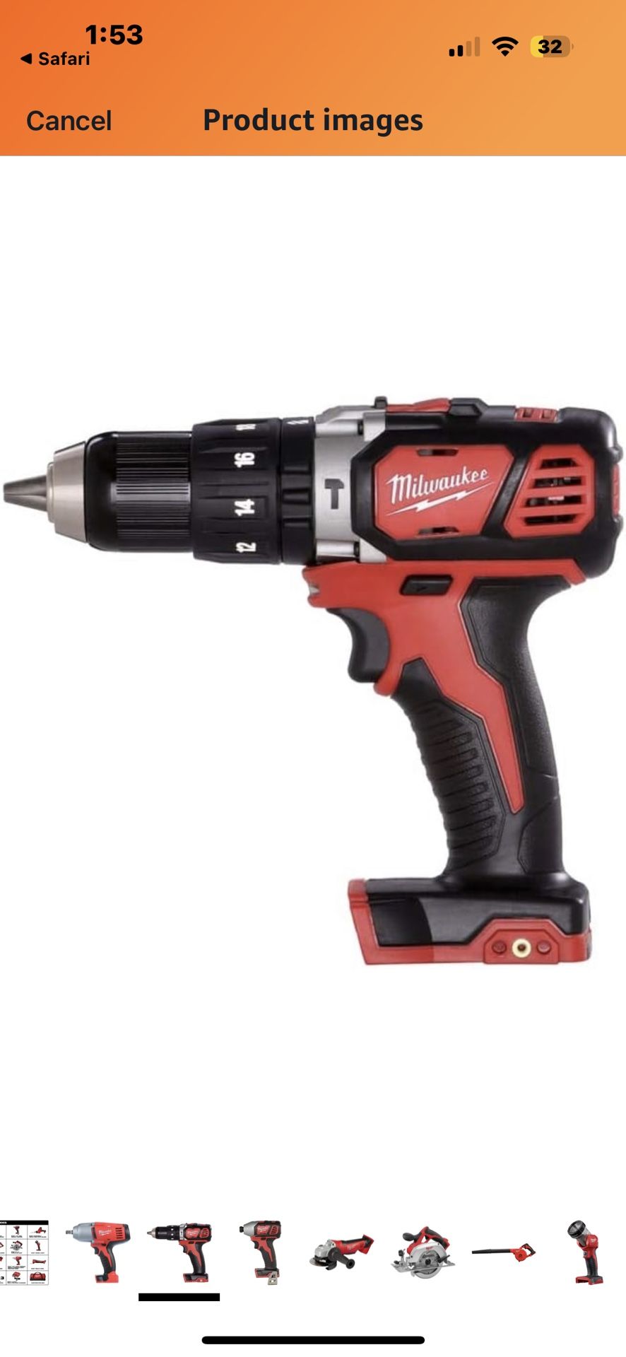 Milwaukee 1/2 in. hammer drill driver