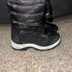Apakowa Kids Boys Girls Cold Weather Water Resistant Winter Snow Boots (Toddler) size 10