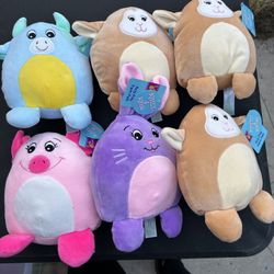 Squeeze & Squish Stuffed Animals