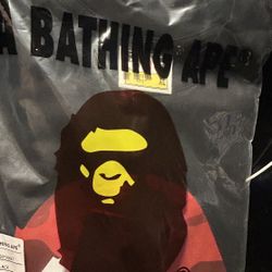 New Bape Red/Black Camo Shirt