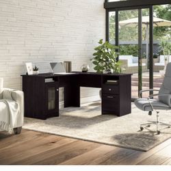 Cabot 60W L Shaped Computer Desk with Storage
