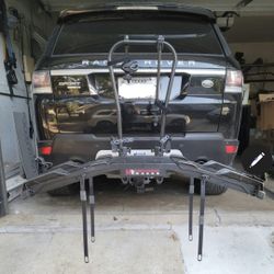  E Hitch Bike Rack with Ramp for 2 Bikes up to 70 lbs Each