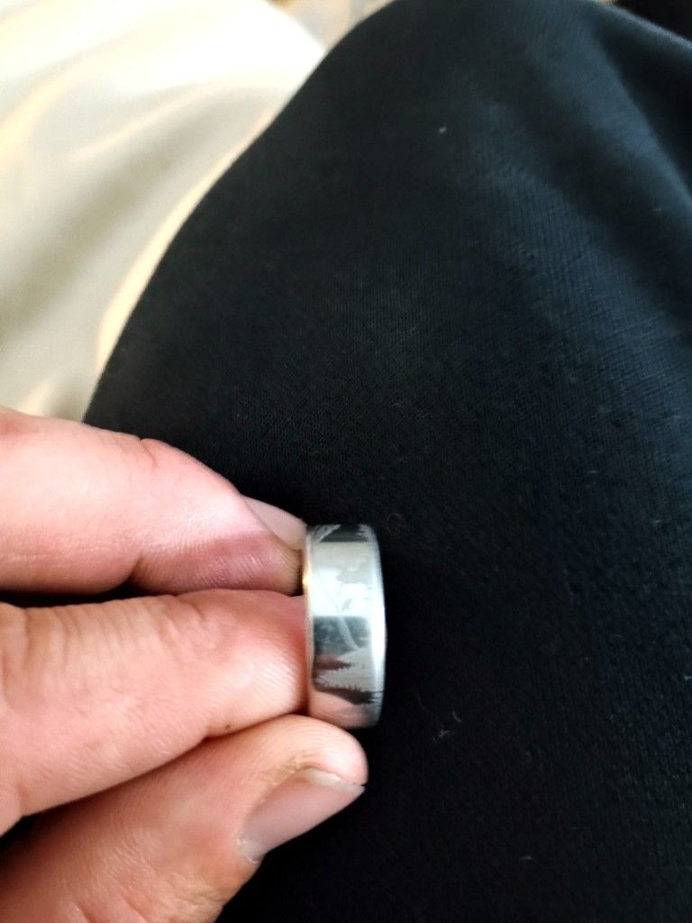 Tungsten Men's Ring Size 9