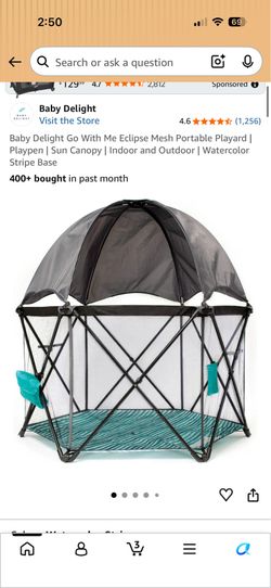 Baby playard and canopy