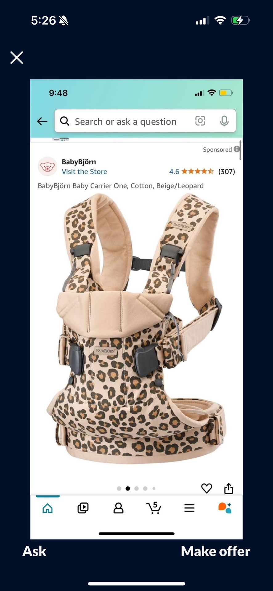 BABY BJORN Mini Baby Carrier