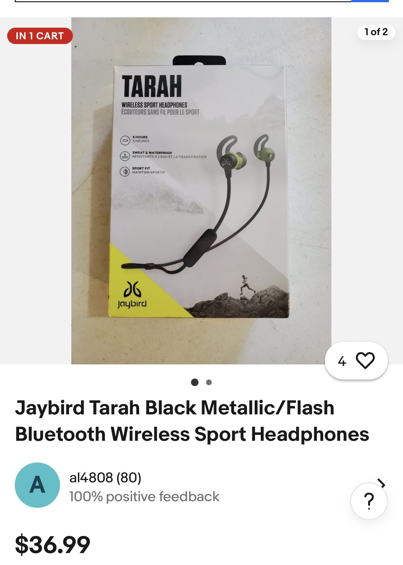 Jaybird Tarah Sport Headphones