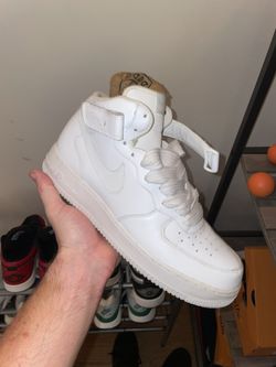 Air Force 1’s High top & Low Top All White Air Force 1’s