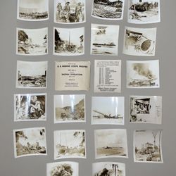 20 Original US Marine Photos of Saipan Operation WWII