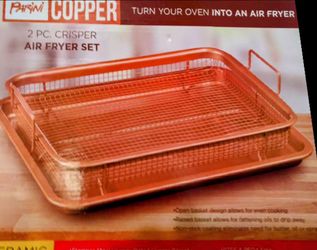 Copper Air Fryer Set