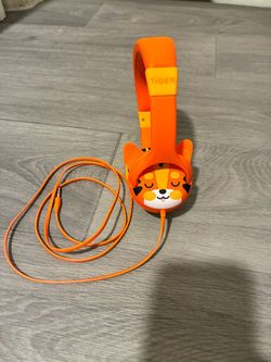 KidRox Tiger-Ear Kids Headphones – 85dB Volume Limited