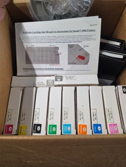 Epson 4900 refillable ink cartridges