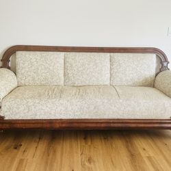 Antique Rosewood Sofa Couch 