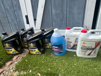 Motor Oil, Antifreeze & Windshield Wash Bundle