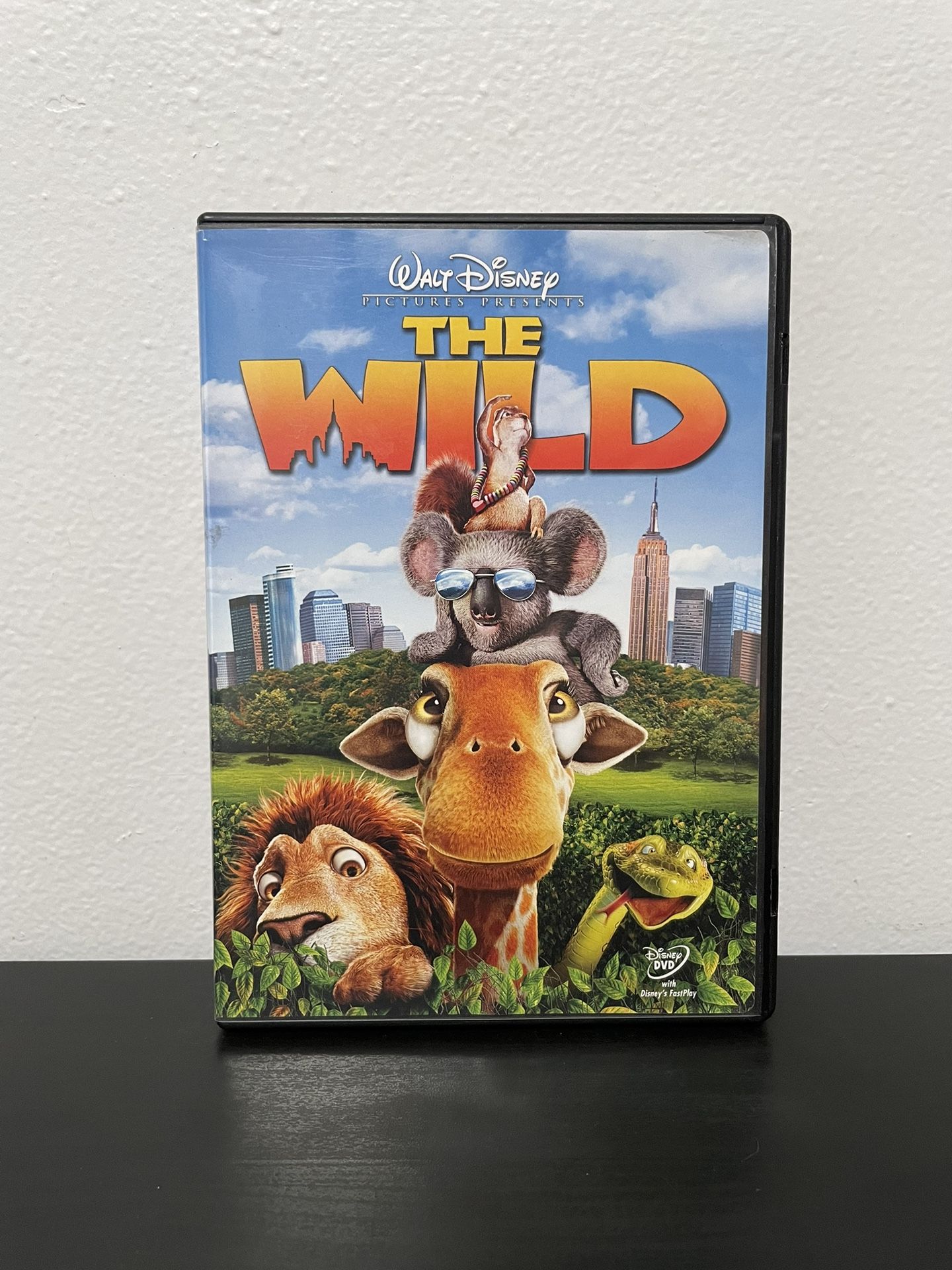 The Wild DVD Movie Disney Animated Kiefer Sutherland Kids New York Zoo 2006