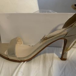 Gold High Heels