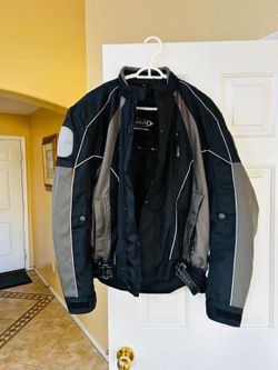 XL Motorcycle Jacket Men’s - Quilted Liner Padding Biker “Xelement”