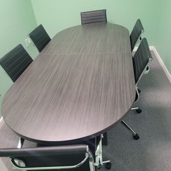8 Chairs Conference Table