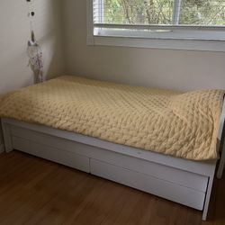 Ikea Slakt Pull Out Twin Beds/ Trundle