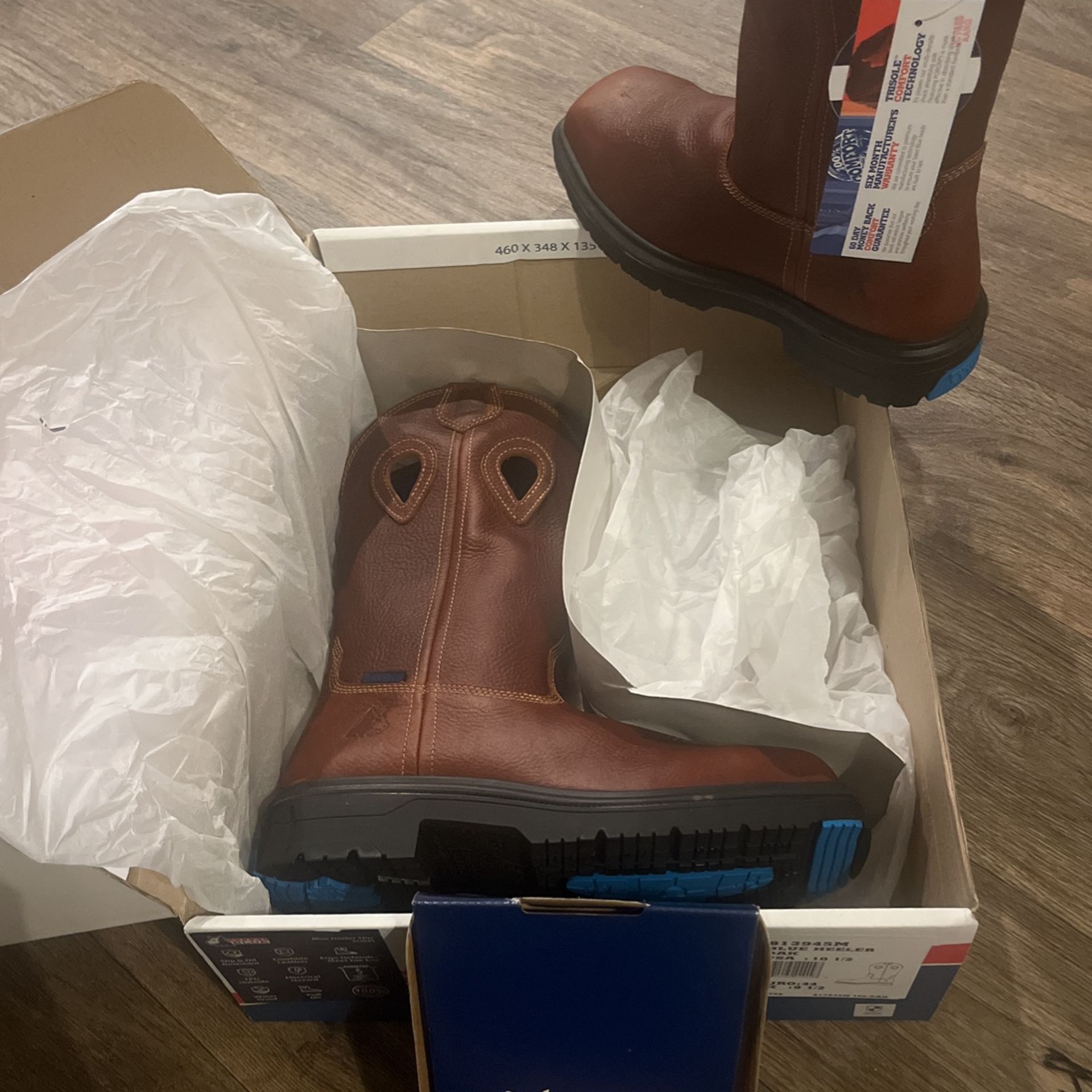 Steel Blue -Blue Heeler Work Boots