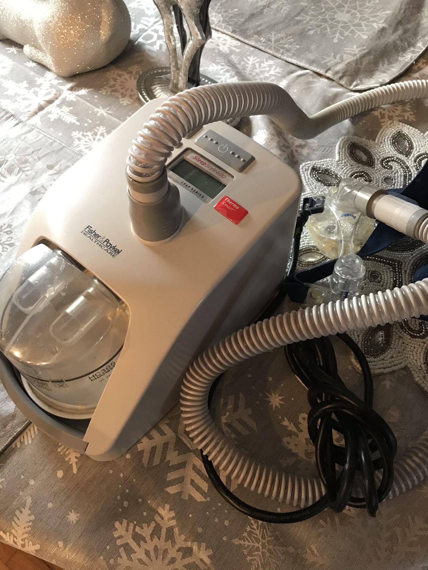CPAP breathing machine