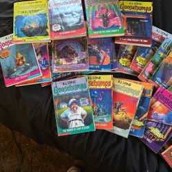 R.L Stine Goosebump Books
