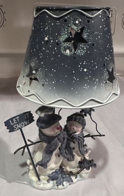 Snowman Tealight Holder