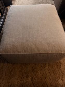 Oversized Accent Ottoman