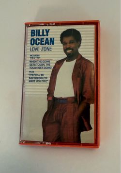 Billy Ocean Love Zone Cassette Tape