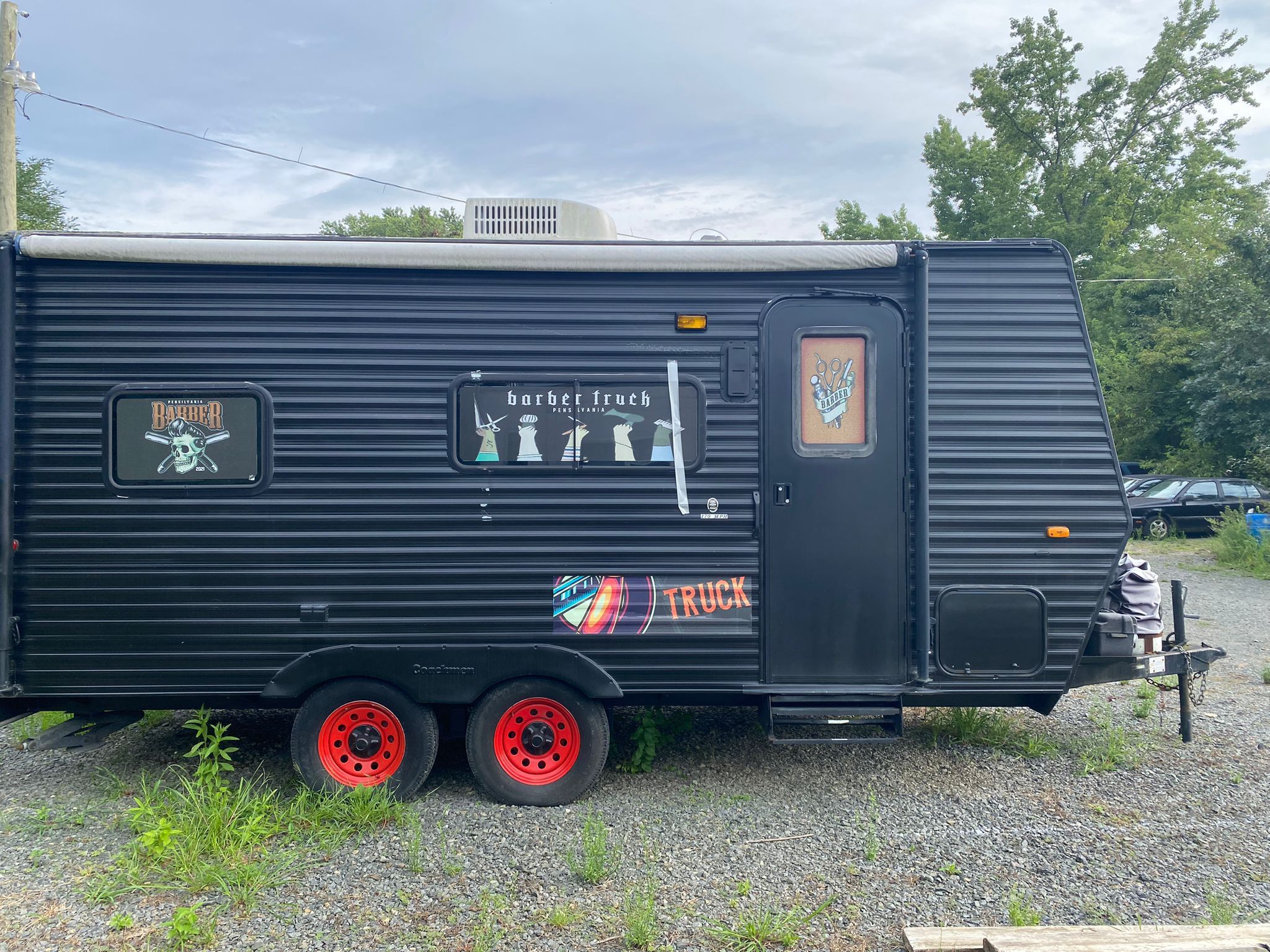 Barbershop Trailer/rv