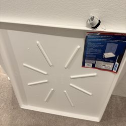 Plastic Washing Machine Drain Pan with Drainhose Adapter