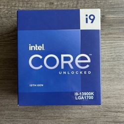 Intel Core i9-13900K - Brand New, Factory Sealed 