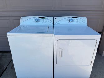 GE Washer & Electric Dryer