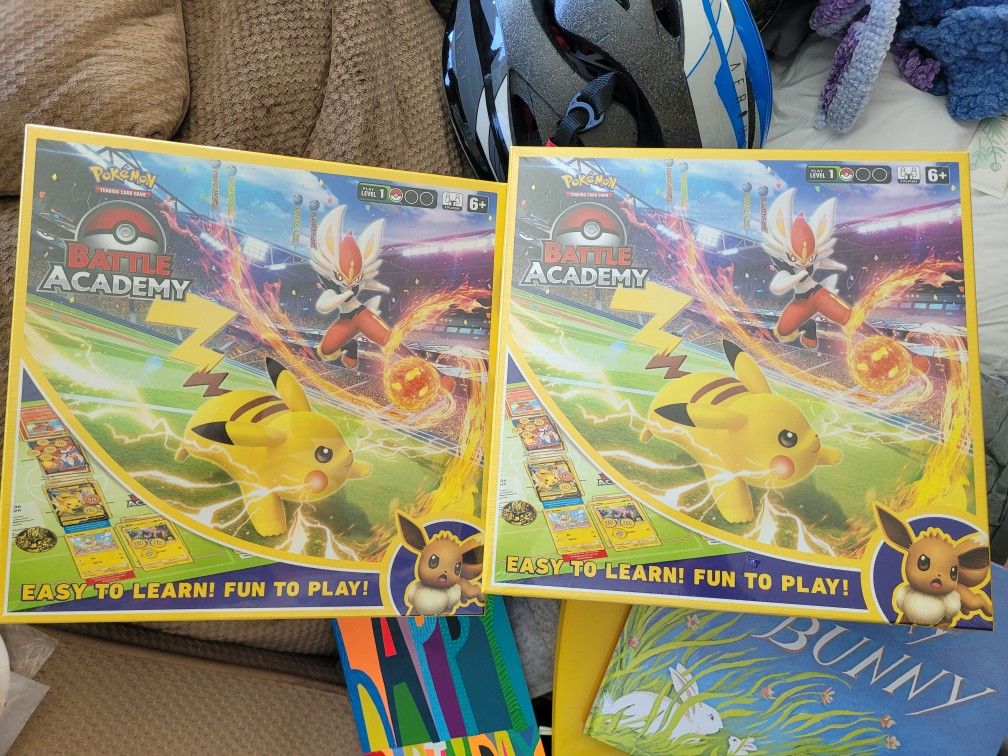 2 Pokémon Battle Academy Boxes.  Sealed.