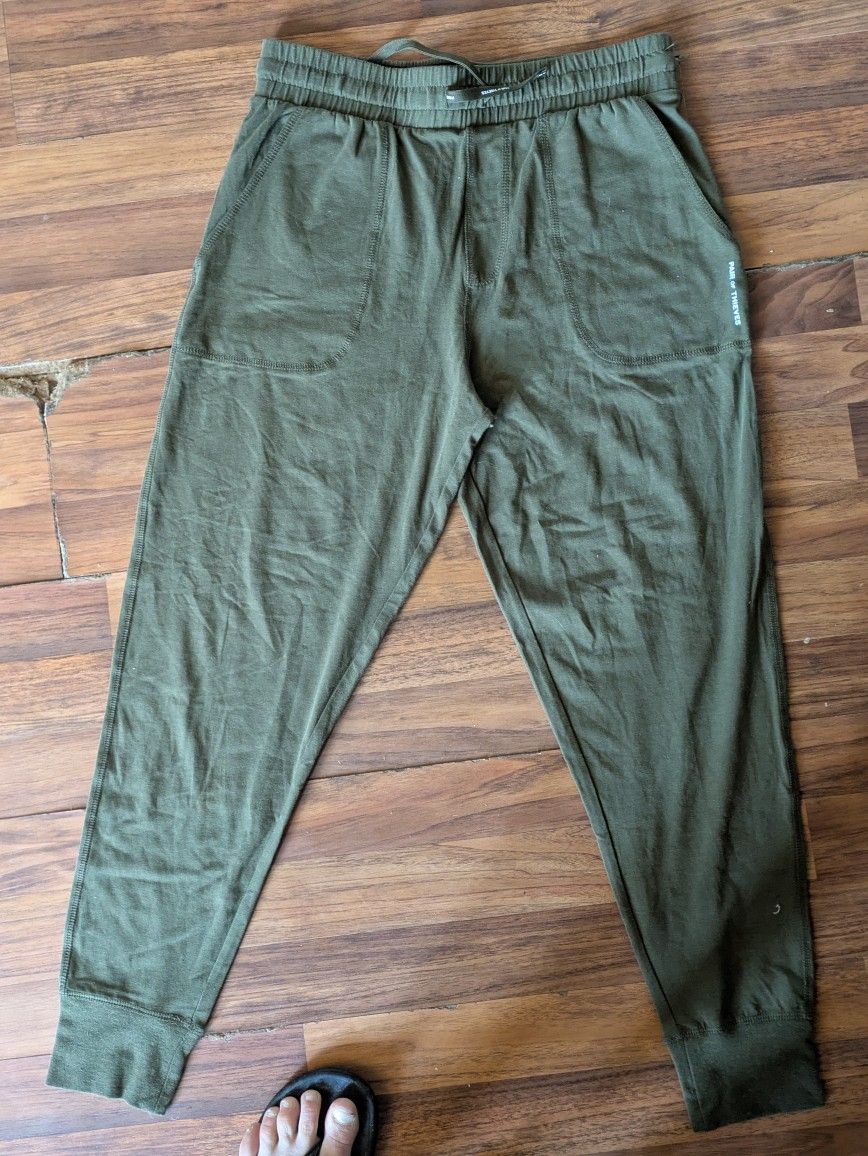 Pair Of Thieves Olive Color Mens Joggers. # Joggers# Mens # sweats