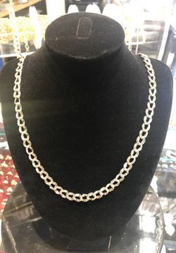 24KT Gold Bond Chain with Lifetime Replacement Guarantee (THIS IS NOT A PLATED CHAIN & IT WILL NOT CHANGE COLOR)
