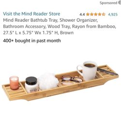 Bathtub Tray