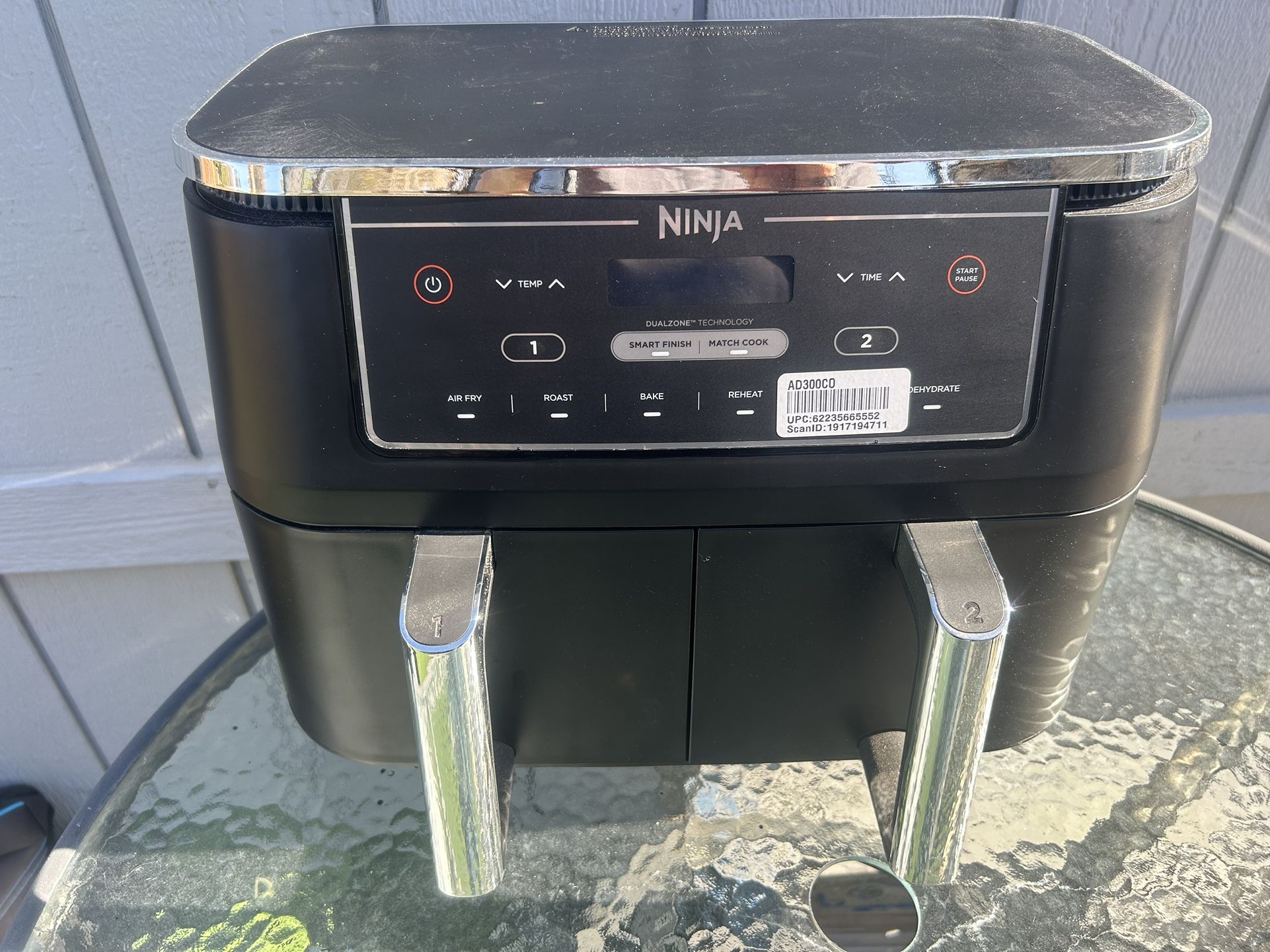 Ninja Foodi  8 Quart  2 Baskets Air Fryer 