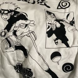 Naruto White Hoodie Long Sleeve