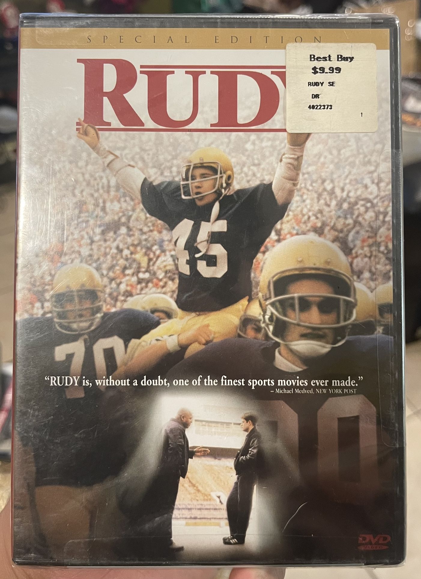 NEW Rudy (Special Edition) DVD